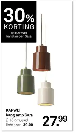 Karwei Karwei hanglamp sara aanbieding