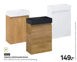 Karwei Atlantic toiletmeubel Amari aanbieding