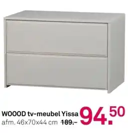 Karwei WOOOD tv-meubel Yissa aanbieding