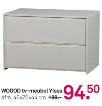 Karwei WOOOD tv-meubel Yissa aanbieding