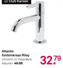 Karwei Atlantic fonteinkraan Riley aanbieding