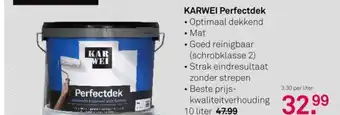 Karwei KARWEI Perfectdek aanbieding