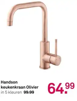 Karwei Handson keukenkraan Olivier aanbieding