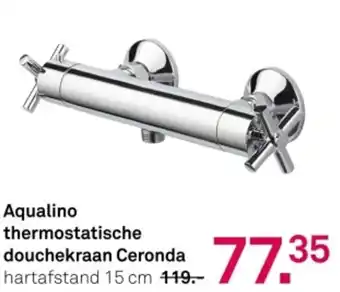 Karwei Aqualino thermostatische douchekraan Ceronda aanbieding