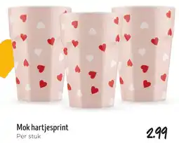 Jumbo Mok hartjesprint aanbieding