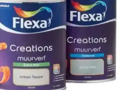 Karwei Flexa Creations muurverf aanbieding