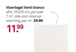 Karwei Vloertegel Venti bianco aanbieding