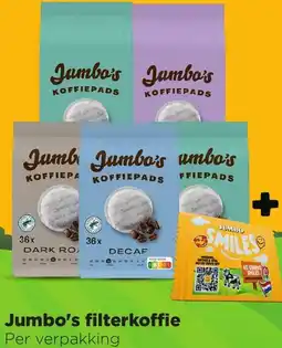 Jumbo Jumbo's filterkoffie aanbieding