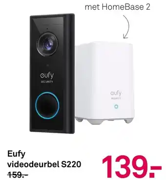 Karwei Eufy videodeurbel S220 aanbieding