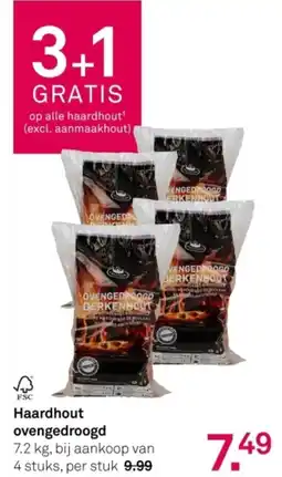 Karwei Haardhout ovengedroogd aanbieding