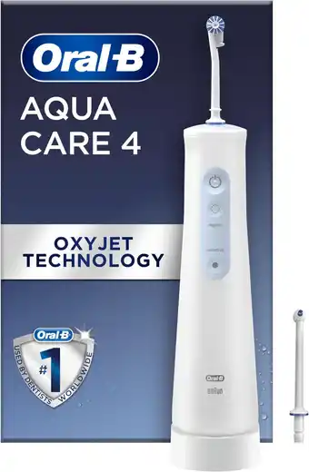 Amazon Oral-B Aquacare Series 4 Waterflosser Met Oxyjet-Technologie aanbieding