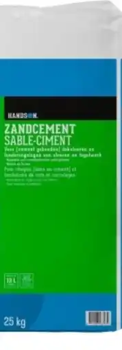 Karwei Handson zandcement aanbieding