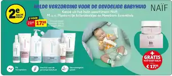 Kruidvat MILDE VERZORGING VOOR DE GEVOELIGE BABYHUID aanbieding