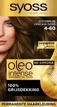 Bol.com SYOSS Oleo Intense- 4-60 Goudbruin - Haarverf - Permanent - 1 stuk aanbieding