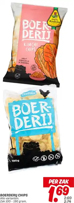 Dekamarkt Boerderij chips aanbieding