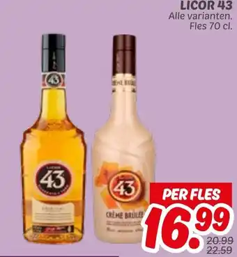 Dekamarkt Licor 43 aanbieding