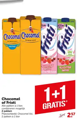 Coop Chocomel of Fristi aanbieding