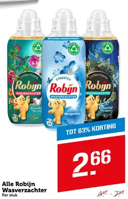 Coop Alle Robijn Wasverzachter aanbieding