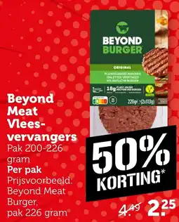 Coop Beyond Meat Vleesvervangers aanbieding