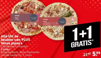 Coop Alle Uit de keuken van PLUS Verse pizza's aanbieding