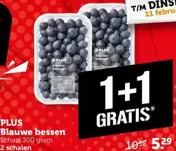 Coop PLUS Blauwe bessen aanbieding