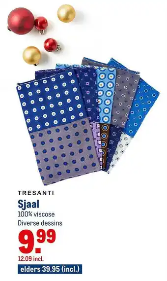 Makro Tresanti Sjaal aanbieding