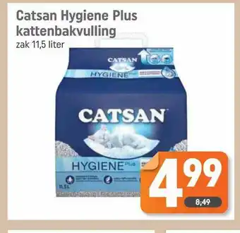 Dagwinkel Catsan Hygiene Plus Kattenbakvulling aanbieding