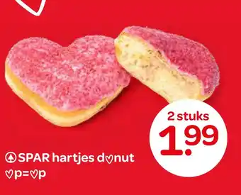 Spar SPAR hartjes donut aanbieding