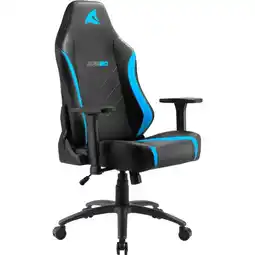 Alternate Sharkoon SKILLER SGS20 gamestoel Zwart/blauw aanbieding