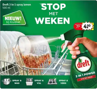 Kruidvat STOP MET WEKEN aanbieding