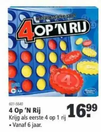 Marskramer 4 Op 'N Rij aanbieding