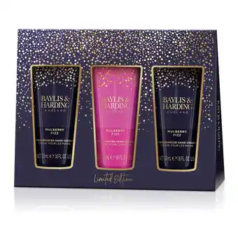 Douglas Baylis and Harding Mulberry Fizz Hand Cream Set aanbieding