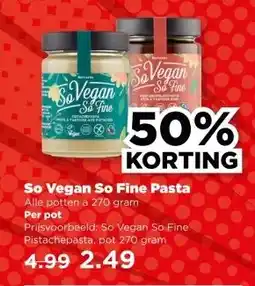 PLUS So Vegan So Fine Pasta aanbieding