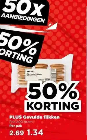 PLUS PLUS Gevulde flikken aanbieding