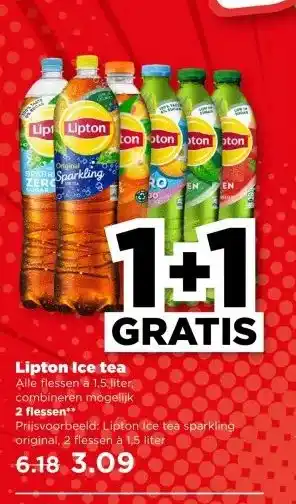 PLUS Lipton Ice tea aanbieding