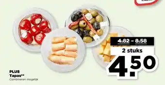 PLUS PLUS Tapas** aanbieding