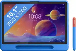 Coolblue Lenovo Tab 64GB Wifi Grijs met Kids Cover en Stylus aanbieding