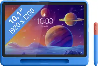 Coolblue Lenovo Tab 64GB Wifi Grijs met Kids Cover en Stylus aanbieding