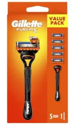 De Online Drogist Gillette Fusion 5 Value Pack aanbieding