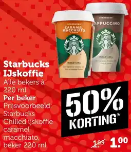 Coop Starbucks IJskoffie aanbieding