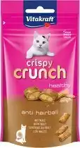 Bol.com Vitakraft Crispy Crunch - Kattensnack - Anti Haarbal - 1 x 60 gr aanbieding