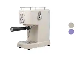 Lidl Bergner Retro espressomachine aanbieding