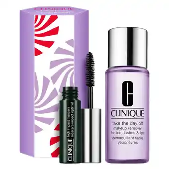 Douglas Clinique Grab + Go Gift Set: Mascara & Make-Up Remover aanbieding