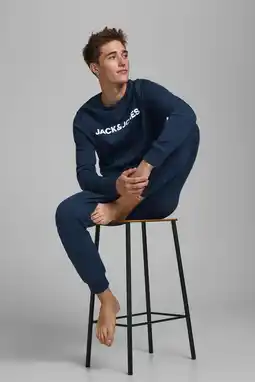 Wehkamp JACK & JONES loungepak JACLOUNGE donkerblauw aanbieding