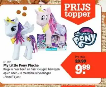 Marskramer My Little Pony Pluche aanbieding