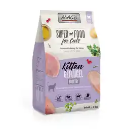 Zooplus MAC's Superfood Kitten - Dubbelpak 2 x 7 kg aanbieding