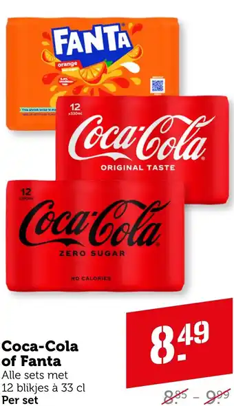 Coop Coca-Cola of Fanta aanbieding