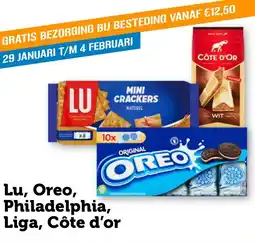 Coop Lu, Oreo, Philadelphia, Liga, Côte d'or aanbieding