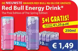 Die Grenze Red Bull Energy Drink aanbieding