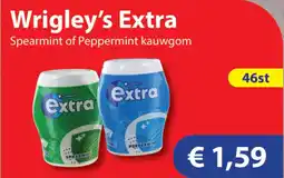 Die Grenze Wrigley's Extra aanbieding